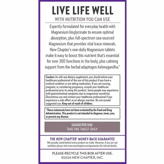 Magnesium + Ashwagandha, NCH